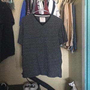 Dark Grey V-Neck Shirt
